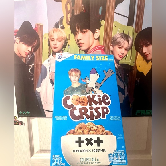 Cookie Crisp Cereal K-Pop Yeonjun- TXT Tomorrow X Together Limited Editi… - Picture 2 of 4